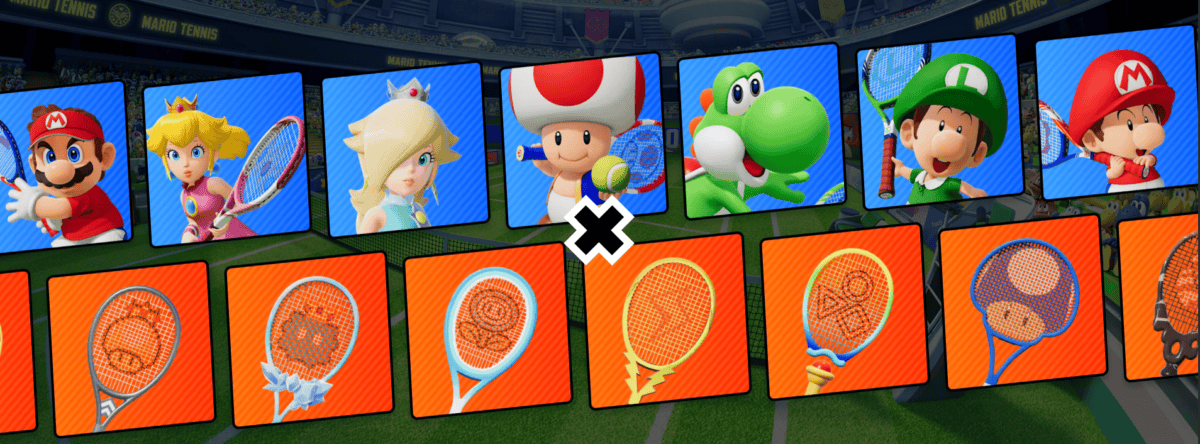 mejores personajes de Mario Tennis Fever