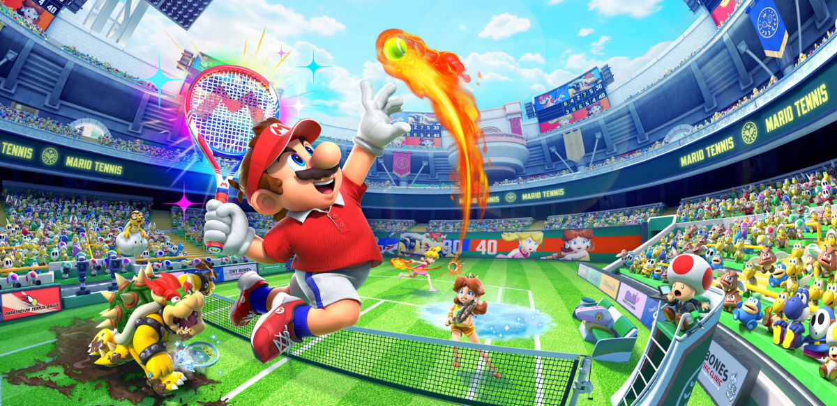 respuestas del Modo Aventura en Mario Tennis Fever