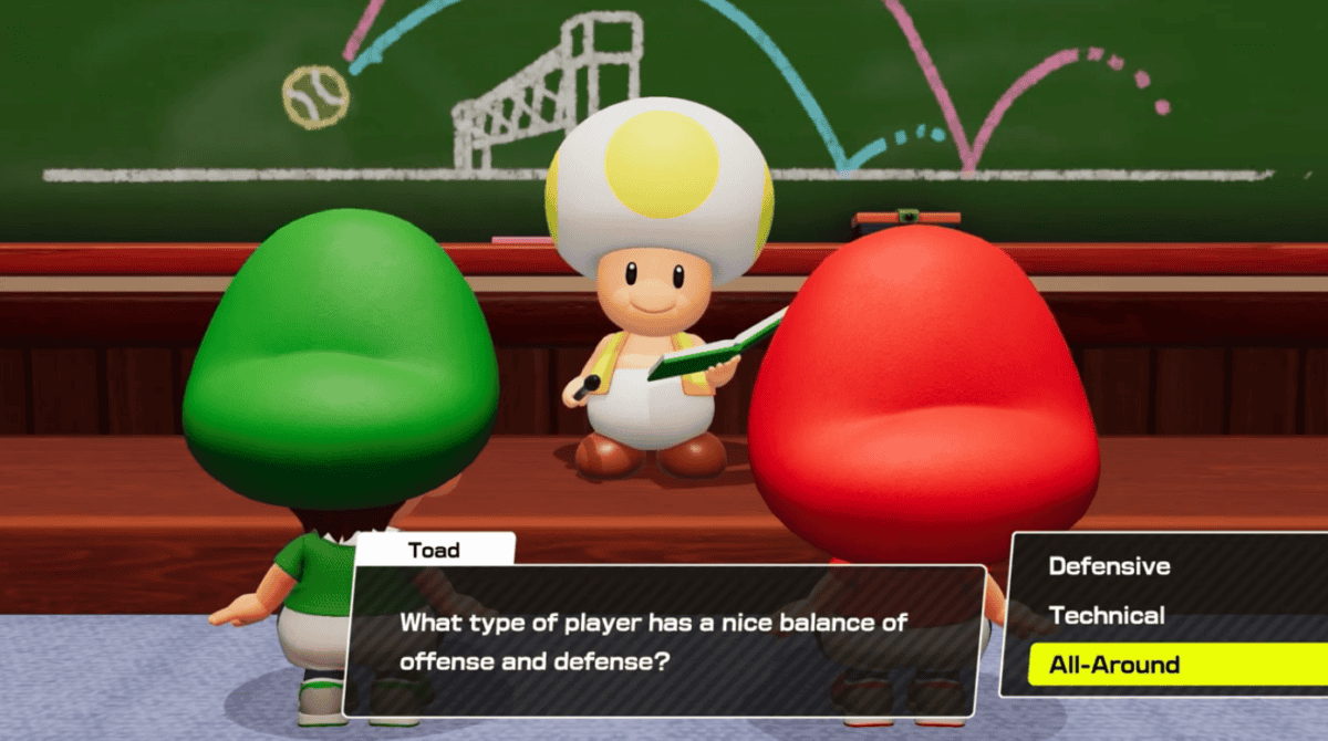 respuestas del Modo Aventura en Mario Tennis Fever