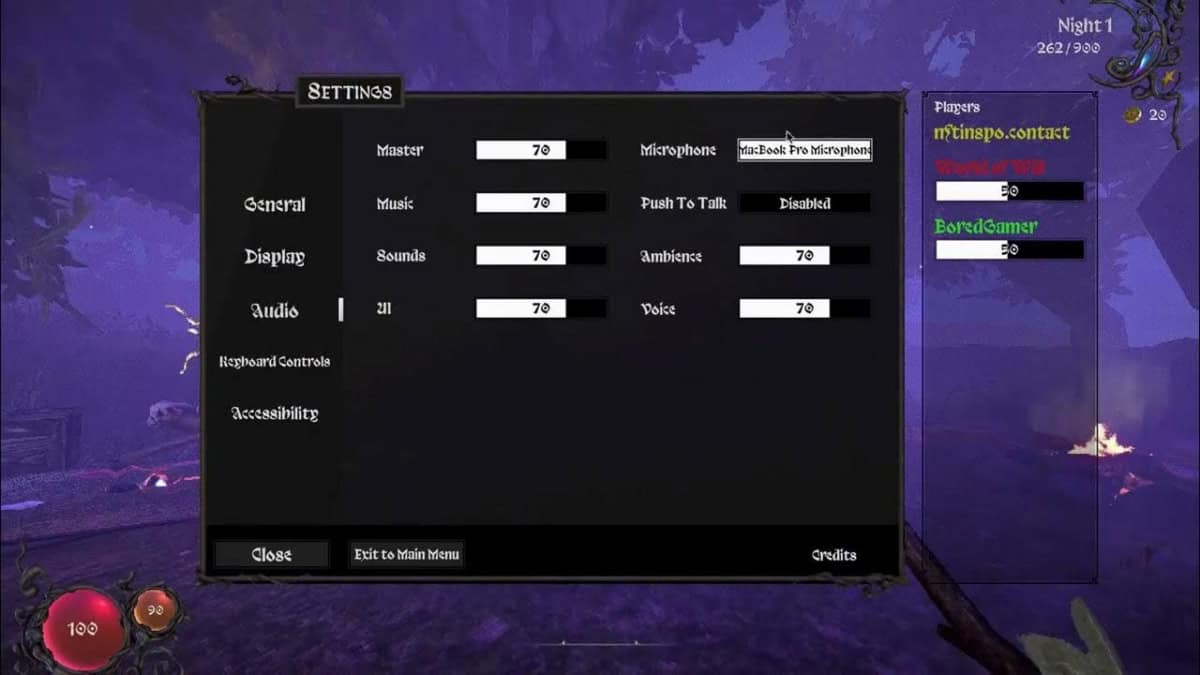 Configuración de voz en YAPYAP