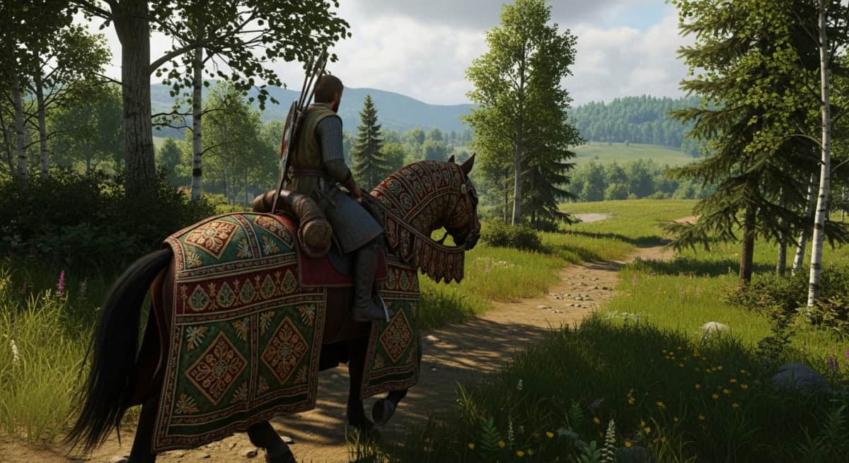 Kingdom Come: Deliverance revive con parche y… ¿ropa para caballos?