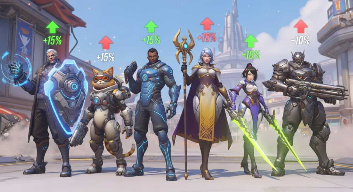 Duraron poco: Blizzard ya nerfea héroes en Overwatch 2