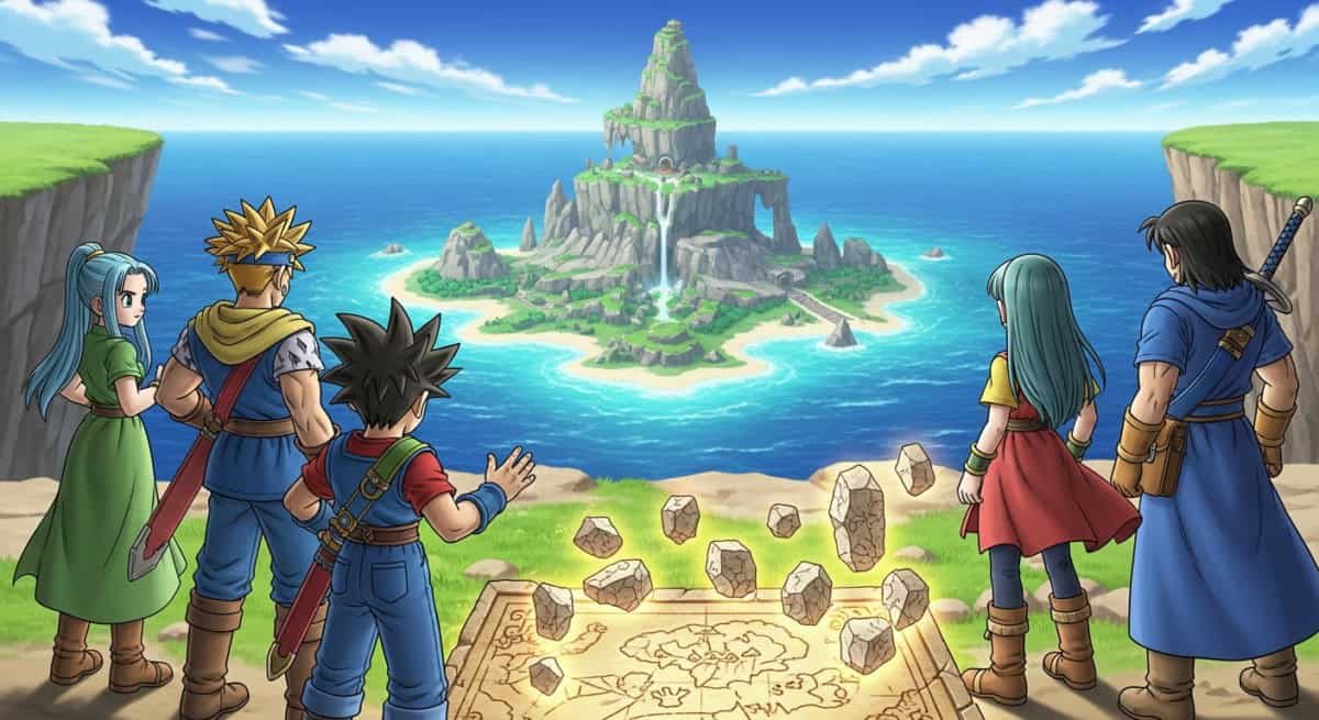 Un fan remake de Dragon Quest 7 reduce su legendaria duración