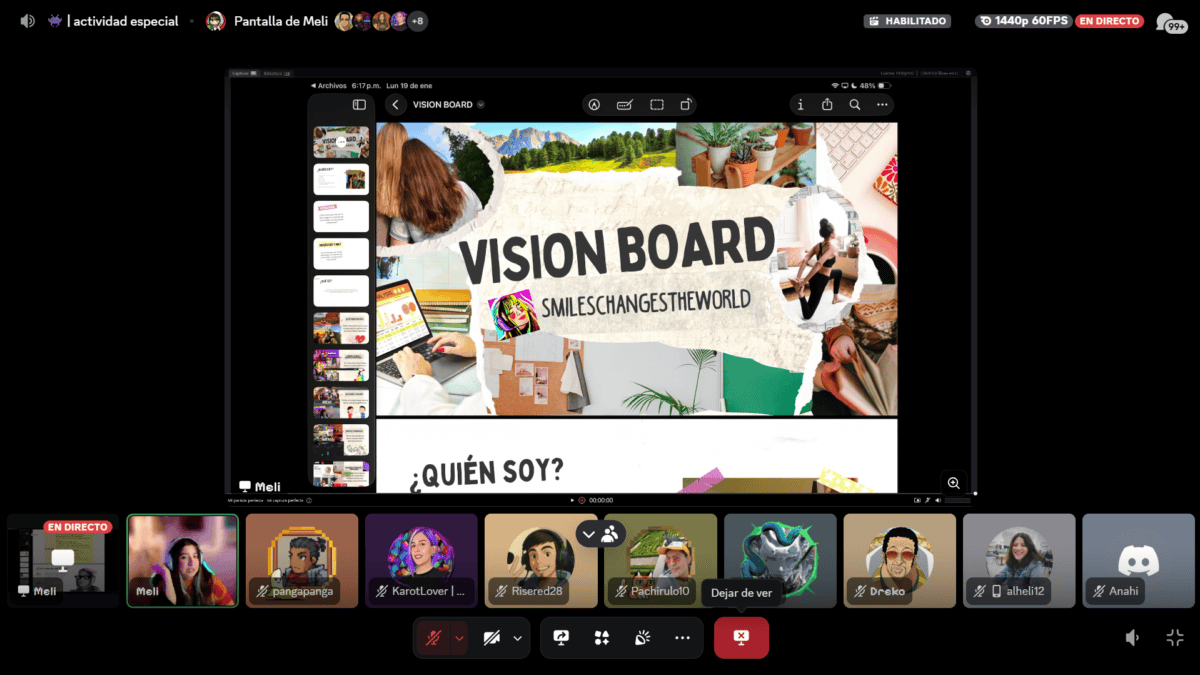 la psicología del Vision Board estratégico para creadores de contenido en Old School Club.