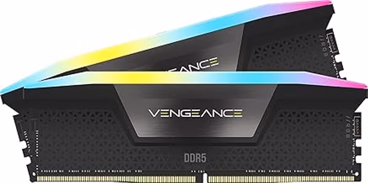 CORSAIR Vengeance RGB DDR5 32GB 6400MHz CL36 — 6400MHz para máximos fps en competitivos