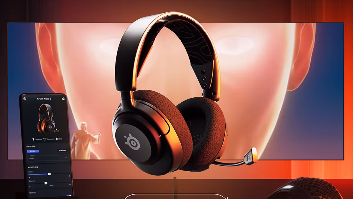 SteelSeries Arctis Nova 5 Wireless — Personalización extrema con 100+ presets