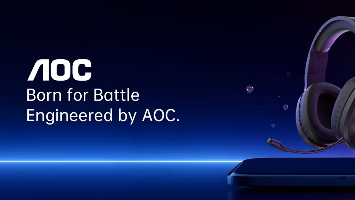 AOC 2.4GHz Wireless Gaming Headset — Menos de $25 con sonido 7.1 virtual