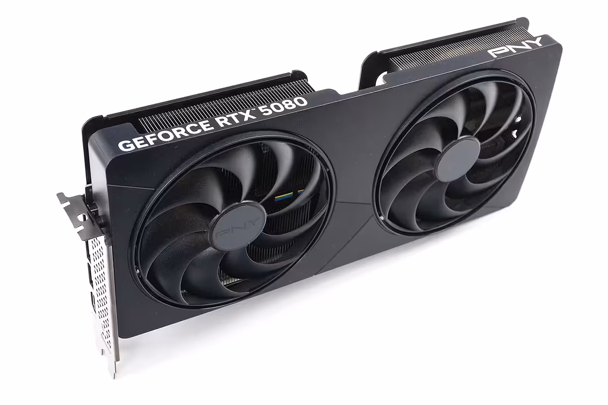 PNY NVIDIA GeForce RTX 5080 Epic-X ARGB OC — Sobrepotencia para 1440p a 240Hz