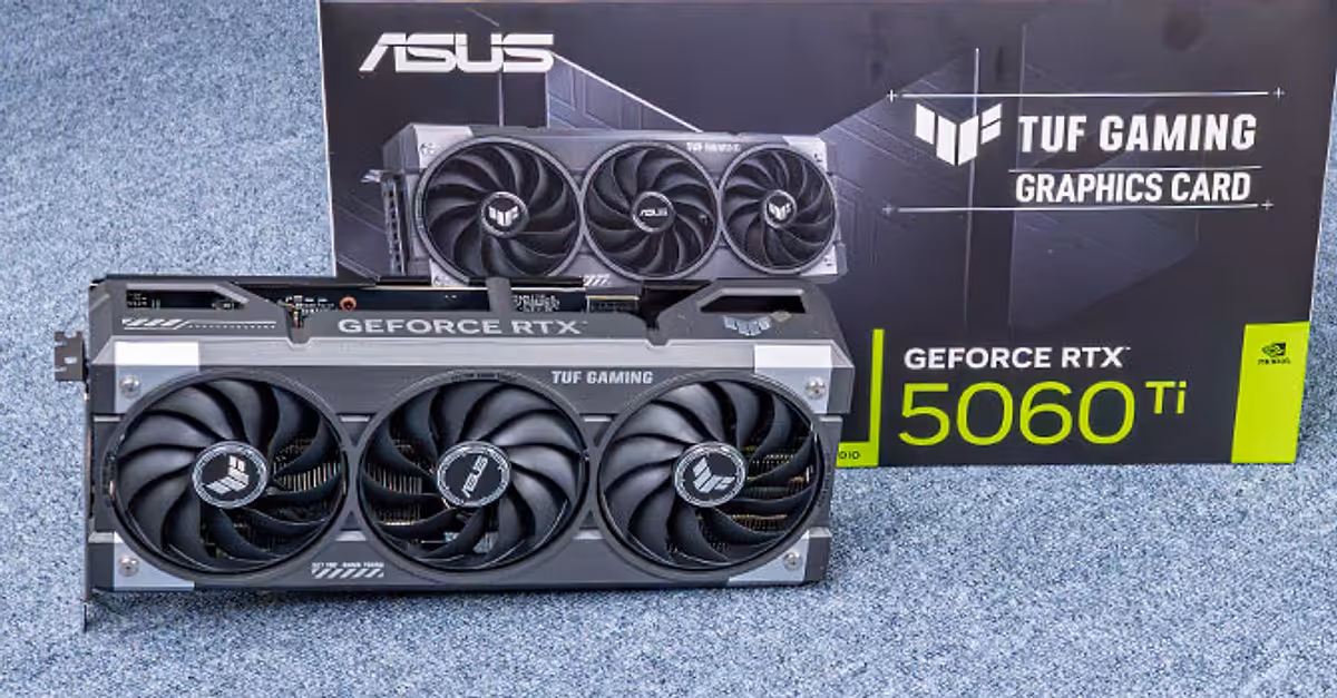 ASUS Dual NVIDIA GeForce RTX 5060 Ti 16GB — Alta tasa de refresco sin gastar de mas