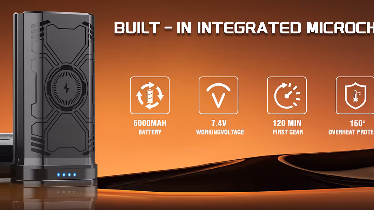 USB-C, batería integrada y adiós a las latas desechables